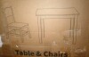 Harriet Bee Jisan Kids 3 Piece Solid Wood Play Or Activity Table and Chair Set New In Box $199 - 2