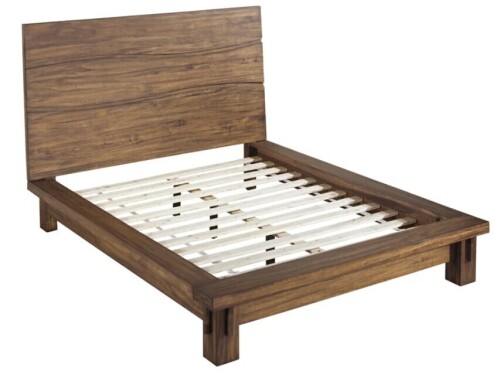 Modus Furniture Eastern King Ocean Solid Wood Platform Bed in Natural Sengon New In Box (2 Boxes) $1499