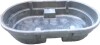 Rubbermaid FG424300BLA Stock Tank, 50-Gallon, Black, Plastic $299 - 2