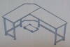 Weehom Reversible L Shaped Computer Desk, Large Corner Computer Gaming Desks for Home Office, Sturdy PC Laptop Workstation Wooden Table with Lots of Leg Room and Surface Top Space New In Box $299 - 2