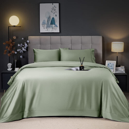 Hokku Designs King Size Andrick Silk Sheet 4-Piece Set $99