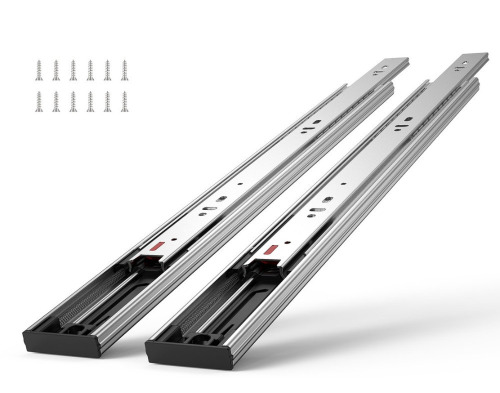 VEVOR 10 Pairs of 22 Inch Drawer Slides Side Mount Rails, Heavy Duty Full Extension Steel Track, Soft-Close Noiseless Guide Glides Cabinet Kitchen Runners with Ball Bearing, 100 Lbs Load Capacity New in Box $199
