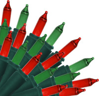 Brite Star 150 Count 8-Function Chasing Light Set - Outdoor String Lights with Twinkling, Flashing, and Steady On Modes - Ideal for Christmas Tree and Outdoor Christmas Decorations, Red/Green New In Box $79