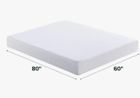Wayfair Sleep Plush Cooling Gel Memory Foam Mattress Queen Size New in Box $799