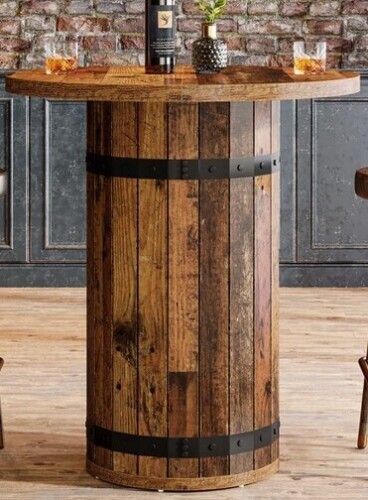Ophelia & Co 31.5'' Round Bar Table, Bistro Pub Table New in Box $499