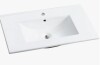 Ebern Designs 30 Inch Ceramic Vanity Top For Bathroom, Glossy White, 29.9"D X 18.3"W 6.7"H, And Shock- Sink 30" White Glossy, With Overflow Hole New in Box $399