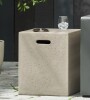 Nfusion 16.25'' Square Side Table Tank Holder New in Box $299