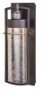 Cascadia Logan Matte Bronze Hardwired Motion Sensor Dusk to Dawn Integrated LED Outdoor Wall Light New In Box $399