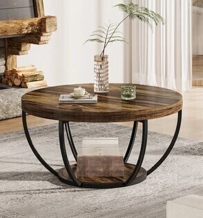 17 Stories Floor Shelf Coffee Table New Open Box $299