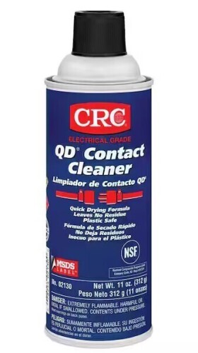 CRC QD Contact Cleaner, 11 oz New