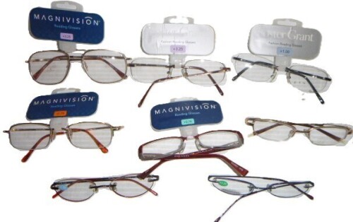 Magnivision / Foster Grant Pair of Reading Glasses Assorted Strength