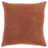 Rizzy 20" x 20" Throw Pillow -Orange New in Box $89