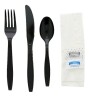 Max Packaging Utensil Kit, 250 Count / ACR Individually Wrapped Medium Weight Soup Spoon, 1000 Count New In Box Assorted