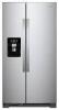 Whirlpool 21.4 cu. ft. Side by Side Refrigerator in Fingerprint Resistant Stainless Finish On Working $2299