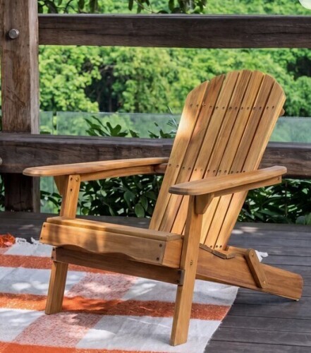 Highland Dunes Kalicki Outdoor Adirondack Chair New in Box $299