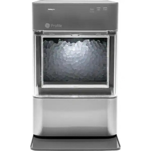 GE Profile Opal 24 lbs. Portable Nugget Ice Maker in Stainless Steel Wi-Fi Connected $699