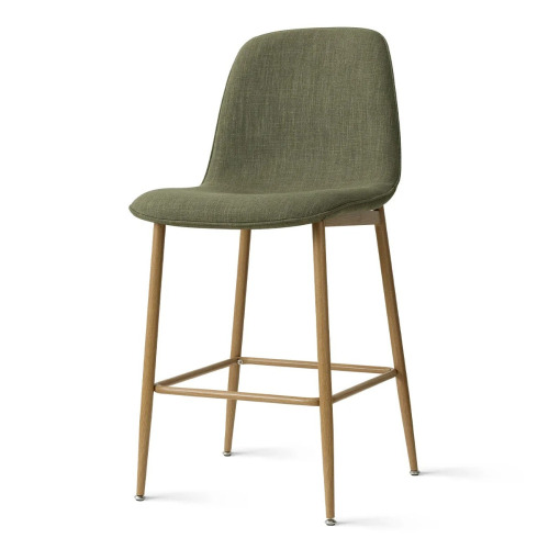 East Urban Home 25.5" Upholstered Full Back Counter Stool, Green, New in Box $399