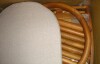 Ebern Designs Krystof Acacia Wood Dining Armchair With Curved Backrests & Cushion $299 - 2