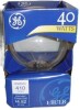 GE 40W 410 Lumens 3 1/8 Inch Warm Look Medium Base Vanity Light Bulb New In Box - 2
