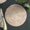 Joss & Main Nonnie Jute Round Placemat (Set of 4) New In Box $99