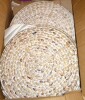 Joss & Main Nonnie Jute Round Placemat (Set of 4) New In Box $99 - 2