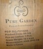 Pure Garden Half Round Umbrella Base, Black, 20lb New In Box $99 - 2