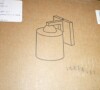 Marlow Home Co. 1-Light Theodore Chrome and Glass Armed Sconce Similar to Picture New In Box $199 - 2