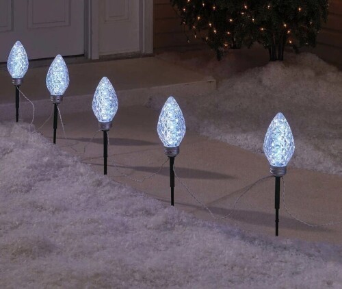 Sylvania RGB Bulb Pathway Lights with 8 Different Colors and 5 Unique Effects (6 Count) $89