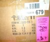 Mercer41 1-Light Amber Ribbed Glass Plug-In Pendant Light with Brass Finish New In Box $299 - 2