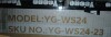 Yeego 24-Inch Single Zone Wine Fridge (Model: YG-WS24-23 New in Box $799 - 2