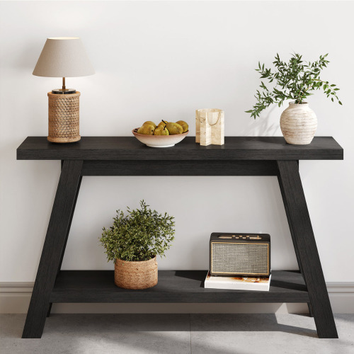 Millwood Pines Rustic 54" Console Table, Narrow Entryway Table New in Box $499