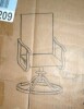 Nuu Garden Outdoor Patio Swivel Chair, Textilene Fabric, Iron Frame New in Box $299 - 2