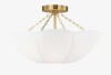 Wildon Home&reg; 4-Light Rosy Round Flush Mount (19") New In Box $499