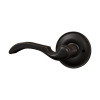 Bravura 903-0 Sable Privacy Lever on Traditional Round Rose in Oil Rubbed Bronze - RH / Schlage Accent Inactive Interior Lever Dummy Entry Set (Exterior Portion Sold Separately) Assorted $199