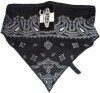 In Design Girls Hair Black Bandana New