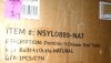 Fuze Dominic 3 - Drawer Nightstand with Built-In Outlets-NATURAL New in Box $699 - 2