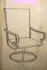 Lark Manor Ershel Metal Swivel Textilene Patio Dining Armchair New in Box $299 - 2