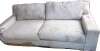 DESIGN BY ASHLEY Maggie 96 in. Square Arm Polyester Rectangle Removable Cushions Sofa in White $1299 - 2