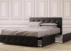 DHP Dakota Upholstered Platform Bed with Storage Drawers $499