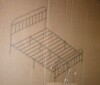 Winston Porter Colina Metal Bed in white queen new in box $299 - 2