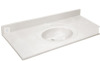 Design House 49-Inch Cultured Marble Vanity Top with Backsplash new in box $699