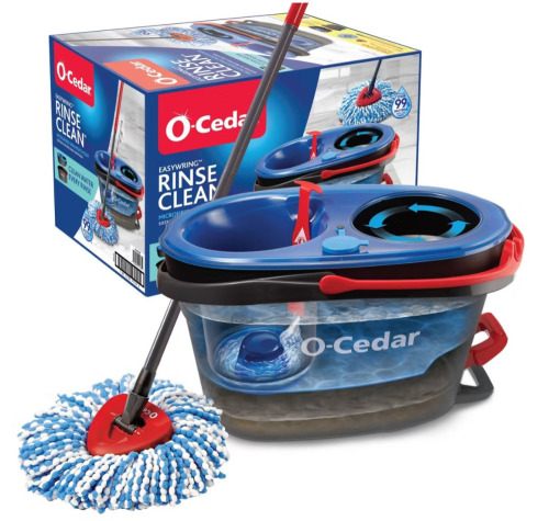 O-Cedar RinseClean Spin Mop & Bucket System $79