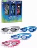 TYR Junior Swim Goggles 3-Pack (Ages 10+), CSTC JR Goggle Set Smoke/Multi LCWJGCA New In Box