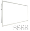 VEVOR 1 Pack 2x4 FT LED Flat Panel Light, 6000LM 50W, Surface Mount LED Drop Ceiling Light Fixture with Adjustable Color Temperature 3500K/4000K/5000K, Ultra Thin for Home Off Tested to UL Standards New In Box $199