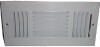 VEVOR 4 x 10 Inch Floor Registers, Floor Vent, HVAC 3-Direction Iron Vent Grilles for Home/Office Wall & Ceiling, Rustproof Anti-Peeling Air Vent Deflector Adjustable with Metal Damper, White New In Box - 2