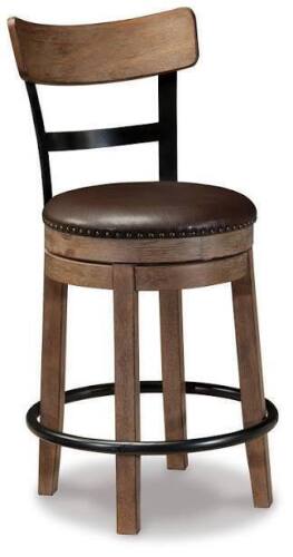 Signature Design by Ashley Pinnadel Counter Height Bar Stool (Model D542-124) New in box $399