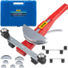 VEVOR Pipe Bender, 7 Dies 1/4-7/8 Inch Refrigeration Ratcheting Tube Bender Kit, 90&deg; Tubing Bender with Reverse Bending Attachment for HVAC New In Box $199