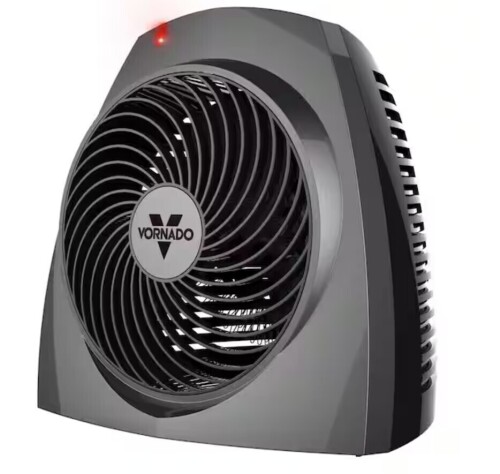 Vornado VH200 1500-Watt Electric Portable Space Heater, Whole Room Vortex Heat Circulation, Charcoal On Working $199