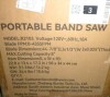 VEVOR Portable Band Saw, 110V 10-Amp Corded Tool with Removable Steel Base, 5-Inch Capacity, 6-Level Variable Speed, 0 to 45 Degree Angle, Deep-Cut Band Saw for Steel, Aluminum, Iron, Wood and PVC New in Box $499 - 2