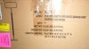 Joss & Main 62 Inch Two-Tone Floor Lamp Fabric Drum Shade Rustic Oak Polished Nickel Contemporary Olie New In Box $299 - 2